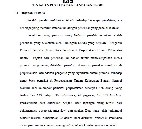 Detail Contoh Tinjauan Pustaka Tugas Akhir Nomer 3