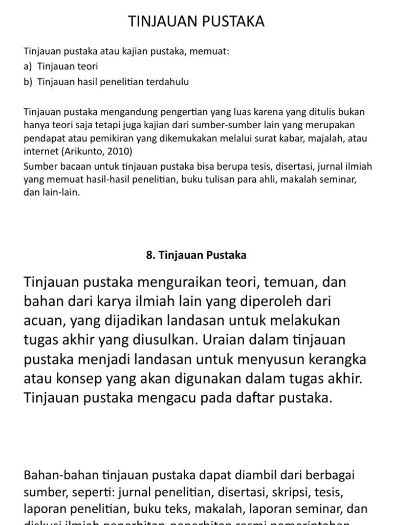 Detail Contoh Tinjauan Pustaka Tugas Akhir Nomer 32