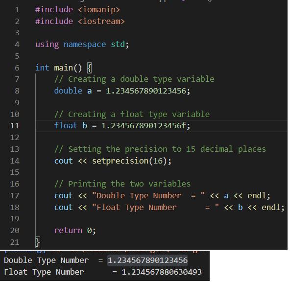 Detail Contoh Tipe Data Float Nomer 4
