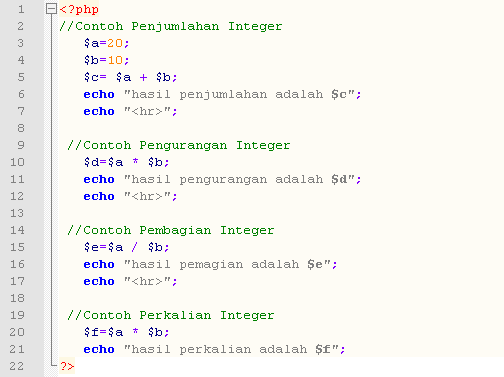 Detail Contoh Tipe Data Float Nomer 9