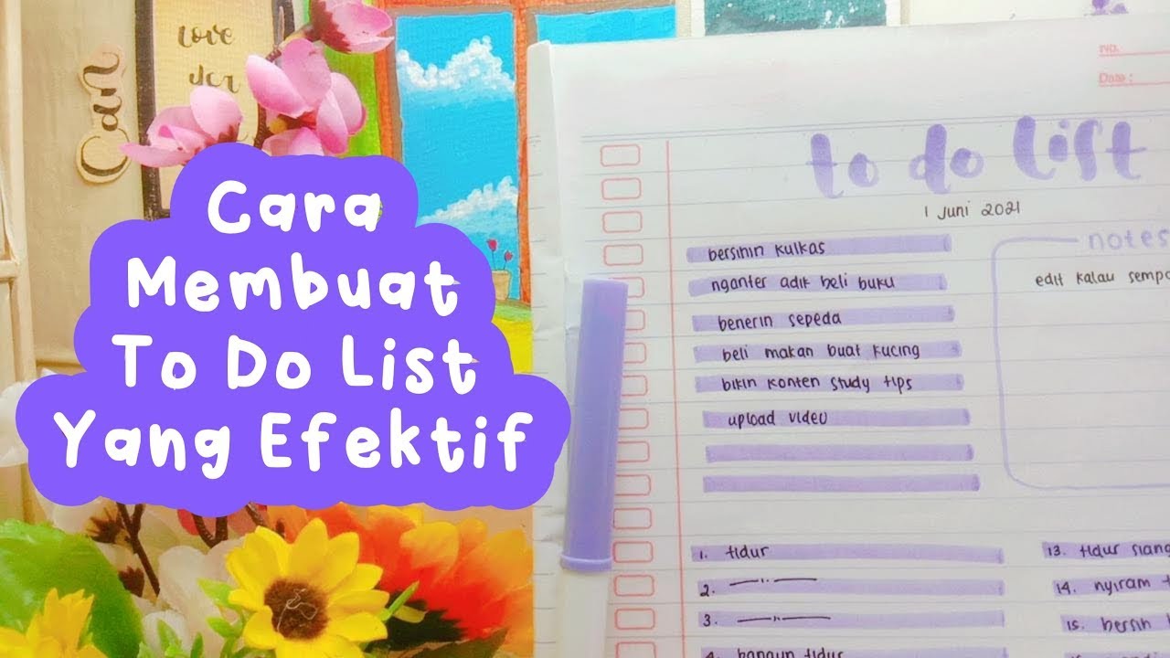 Detail Contoh To Do List Nomer 16