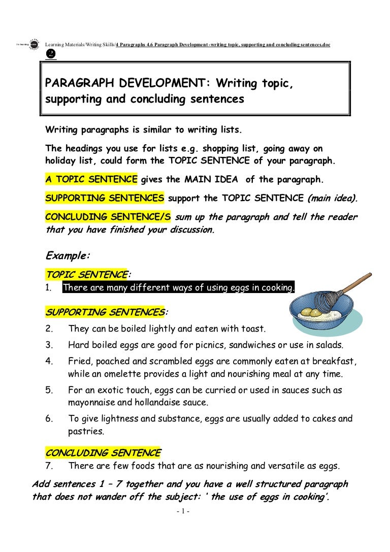 Detail Contoh Topic Sentence Nomer 15