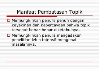 Detail Contoh Topik Dan Judul Penelitian Nomer 33