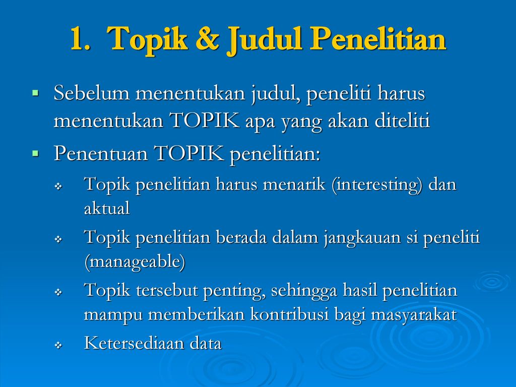 Detail Contoh Topik Yang Menarik Nomer 13