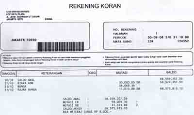 Detail Contoh Transaksi Internal Nomer 40