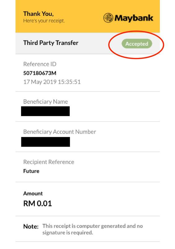 Detail Contoh Transfer Payment Nomer 12