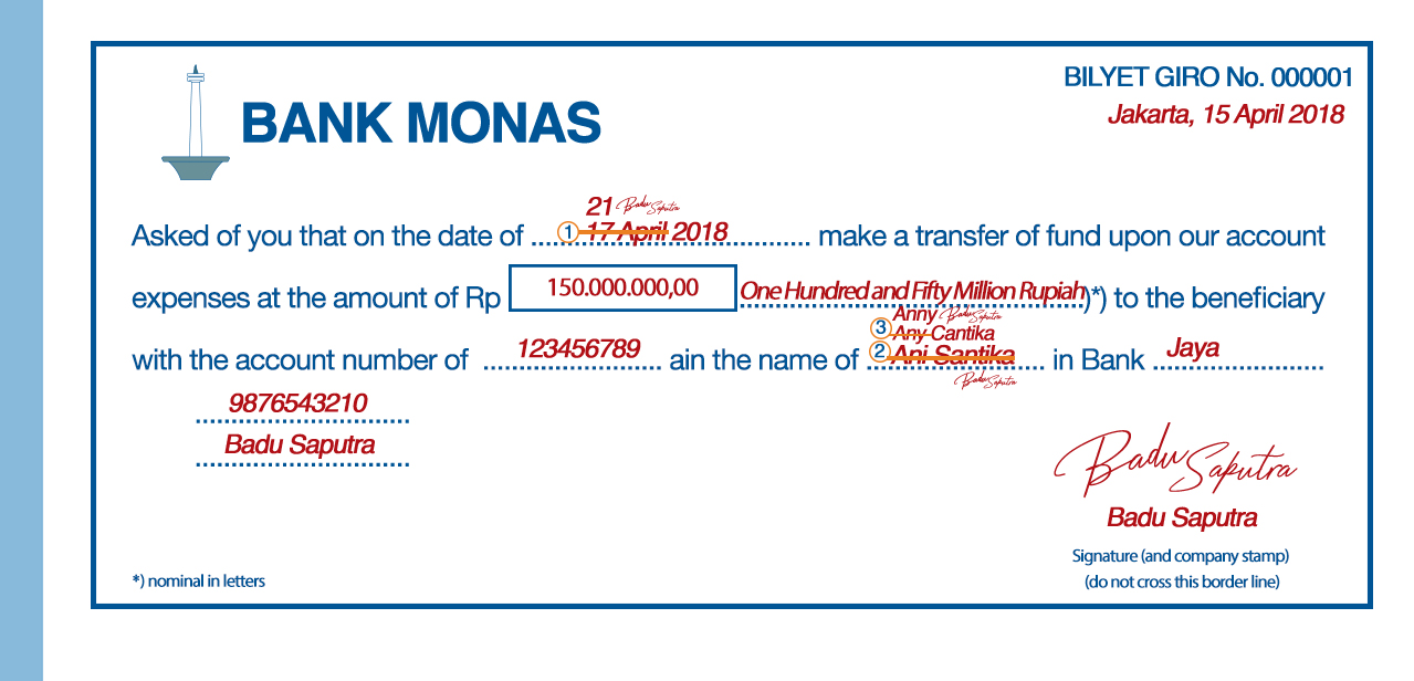 Detail Contoh Transfer Payment Nomer 25