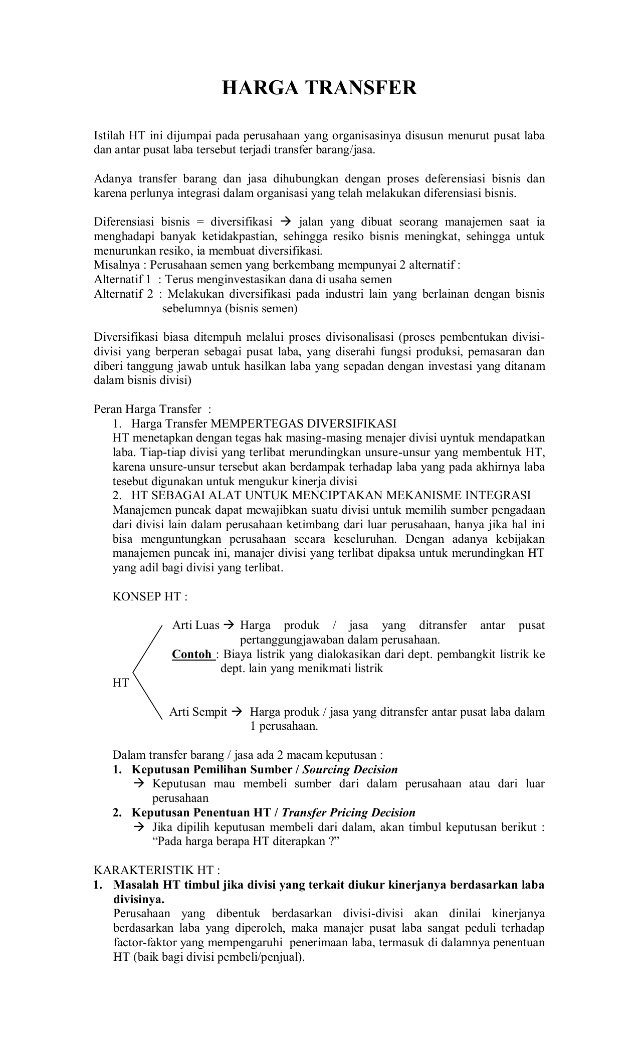 Detail Contoh Transfer Pricing Nomer 25