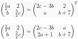 Detail Contoh Transpose Matriks Nomer 24