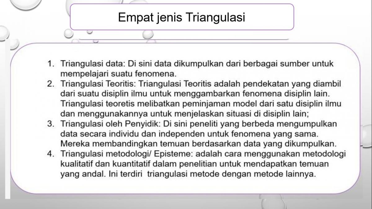 Detail Contoh Triangulasi Data Nomer 2