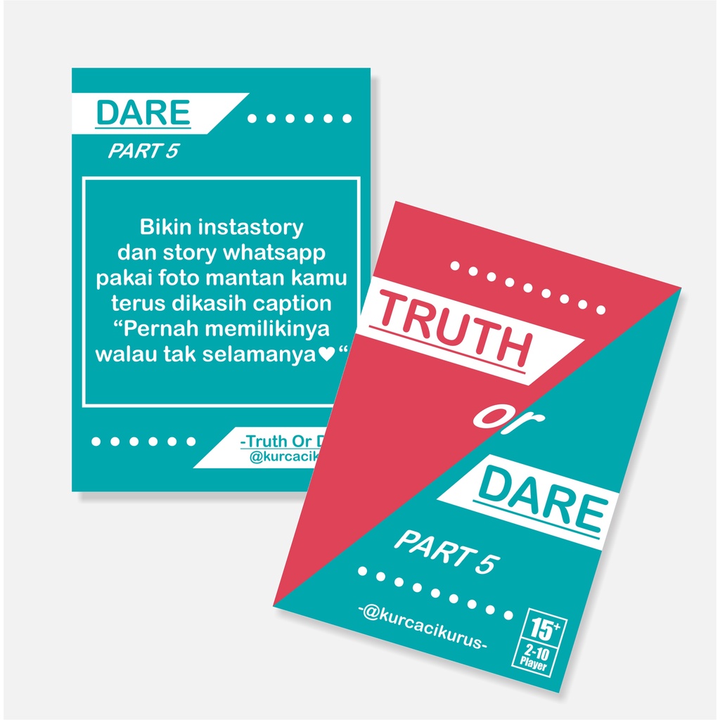 Detail Contoh Truth Or Dare Nomer 10