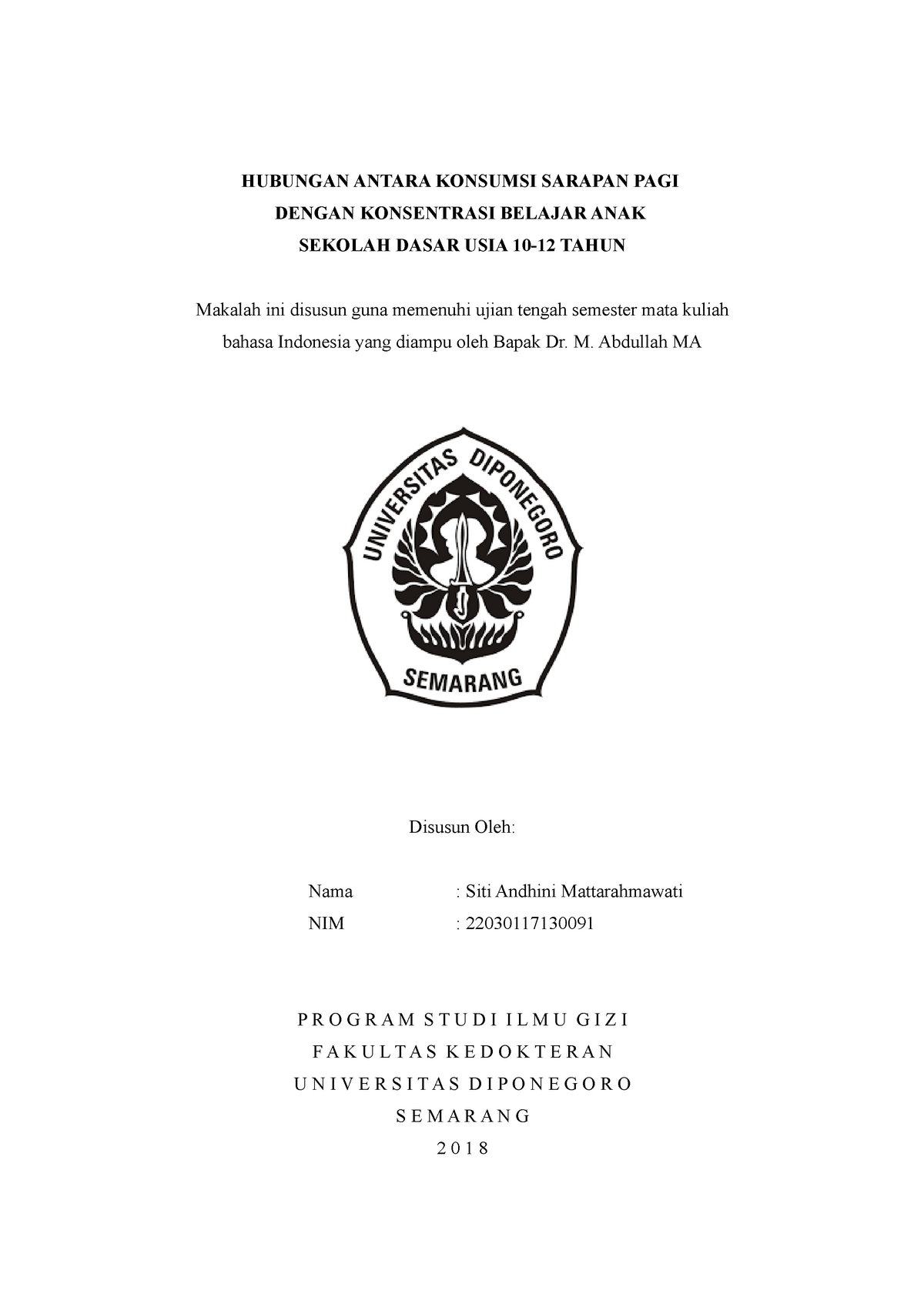 Detail Contoh Tugas Makalah Nomer 13