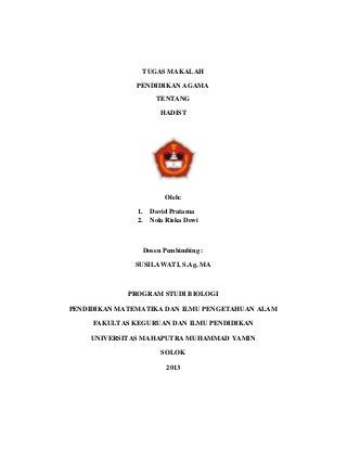 Detail Contoh Tugas Makalah Nomer 6