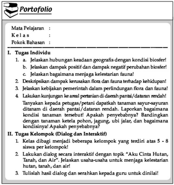 Detail Contoh Tugas Portofolio Nomer 39