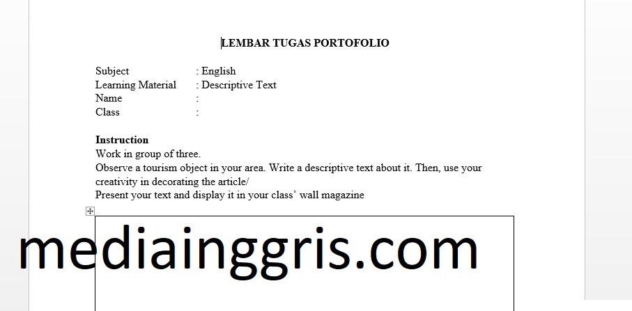 Detail Contoh Tugas Portofolio Nomer 43