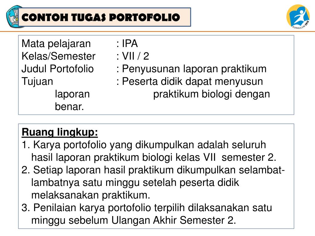 Detail Contoh Tugas Portofolio Biologi Sma Nomer 39