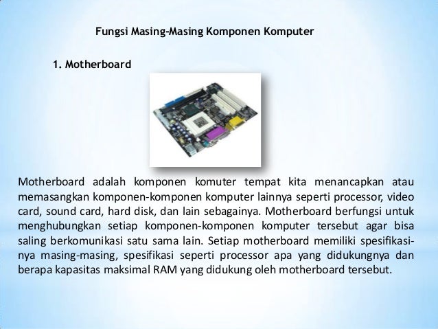 Contoh Tugas Power Point Tentang Komputer - KibrisPDR