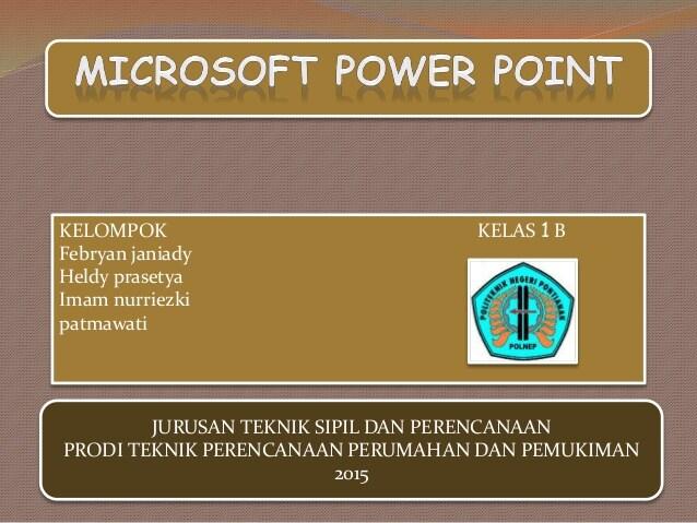 Detail Contoh Tugas Power Point Tentang Komputer Nomer 14