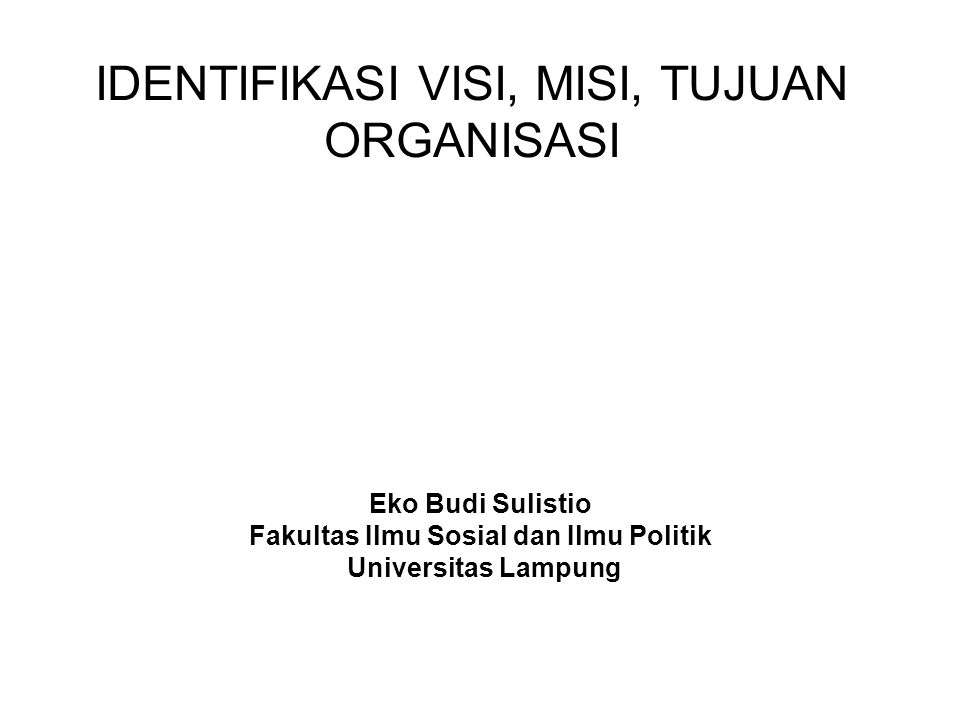 Detail Contoh Tujuan Organisasi Nomer 14