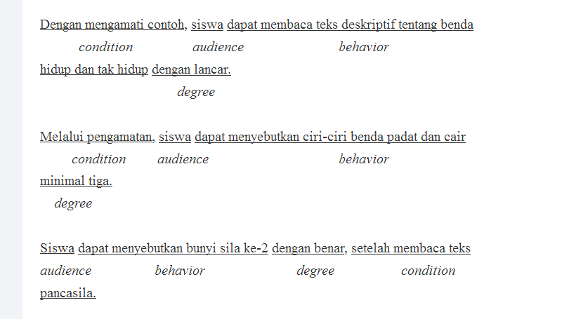 Detail Contoh Tujuan Pembelajaran Abcd Nomer 3