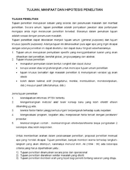 Detail Contoh Tujuan Proposal Nomer 18