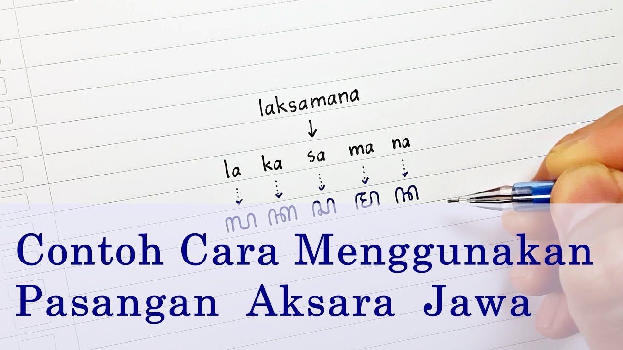 Detail Contoh Tulisan Aksara Jawa Nomer 6