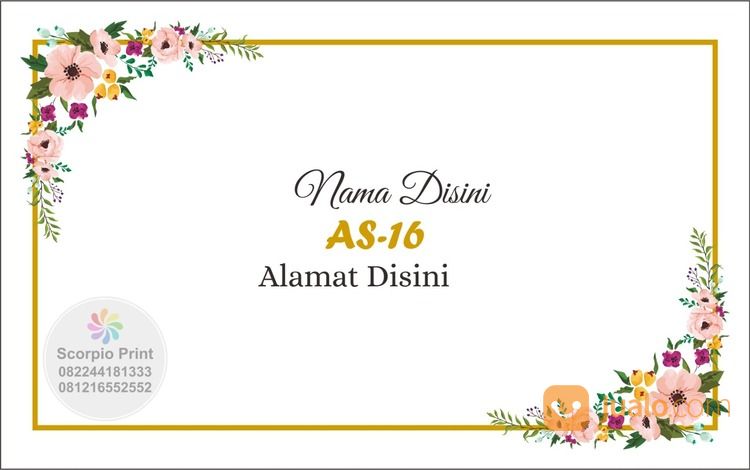 Detail Contoh Tulisan Amplop Kondangan Nomer 7