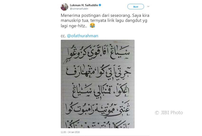 Detail Contoh Tulisan Arab Melayu Nomer 51