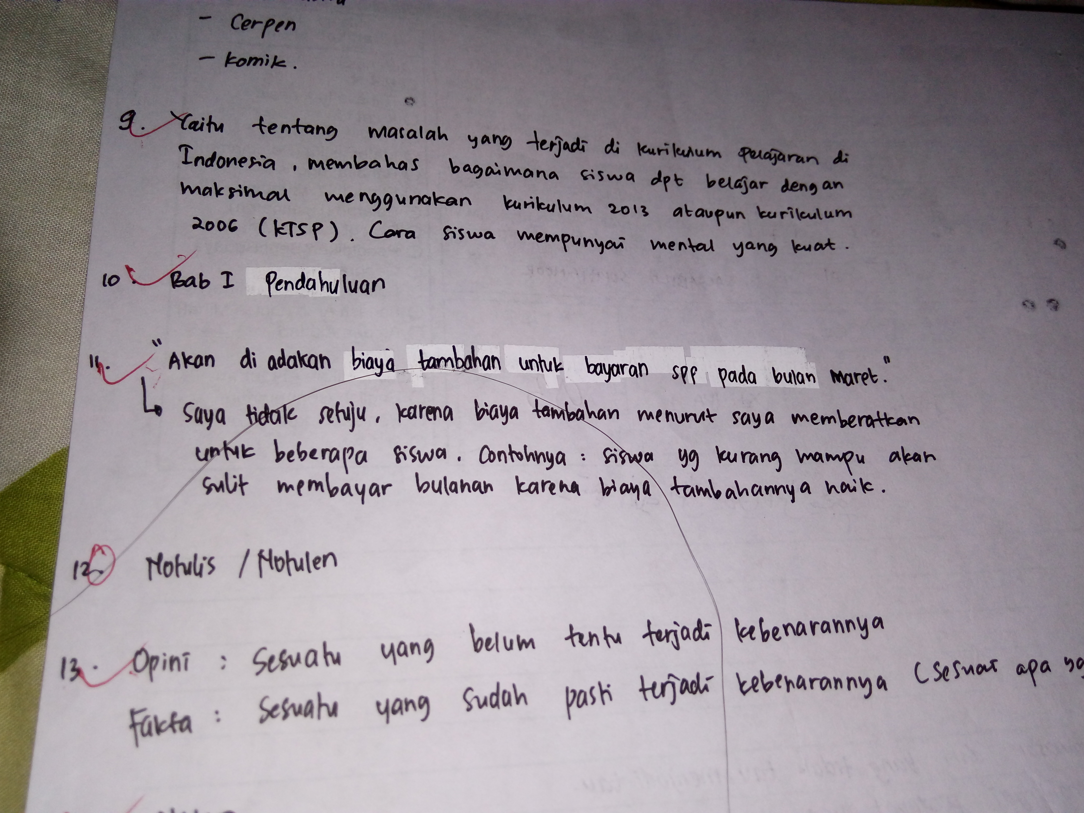 Detail Contoh Tulisan Argumentasi Nomer 11