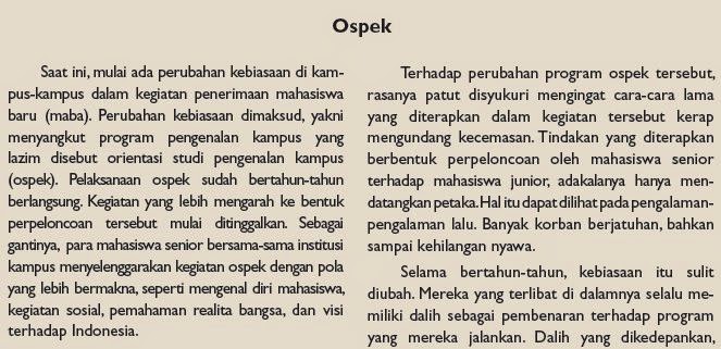 Detail Contoh Tulisan Argumentasi Nomer 13