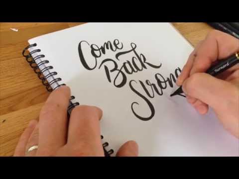 Detail Contoh Tulisan Brush Pen Nomer 30