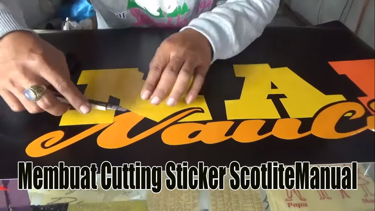 Detail Contoh Tulisan Cutting Sticker Nomer 9