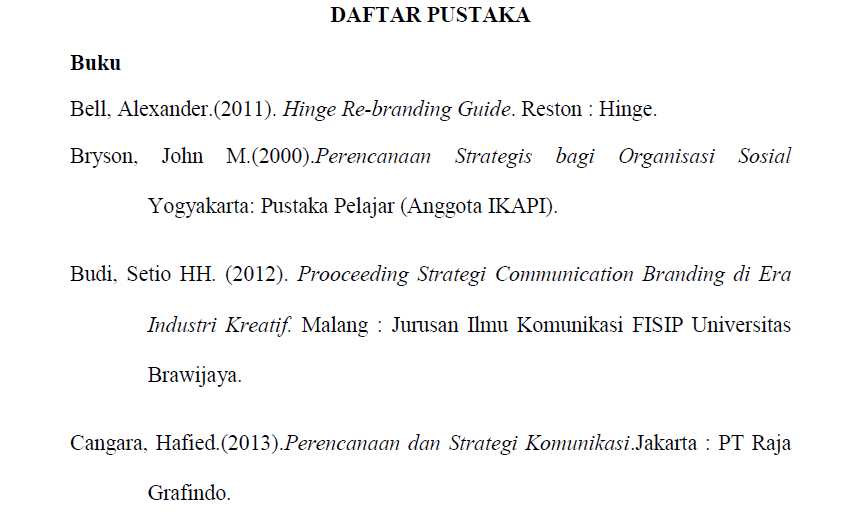 Detail Contoh Tulisan Daftar Pustaka Nomer 19