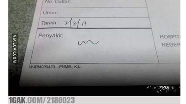 Detail Contoh Tulisan Dokter Nomer 18