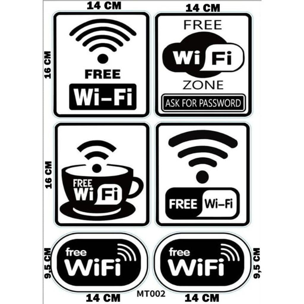 Download Contoh Tulisan Free Wifi Nomer 6