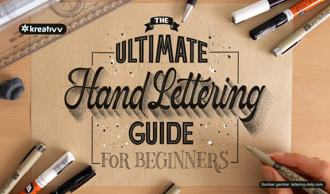 Detail Contoh Tulisan Hand Lettering Nomer 11