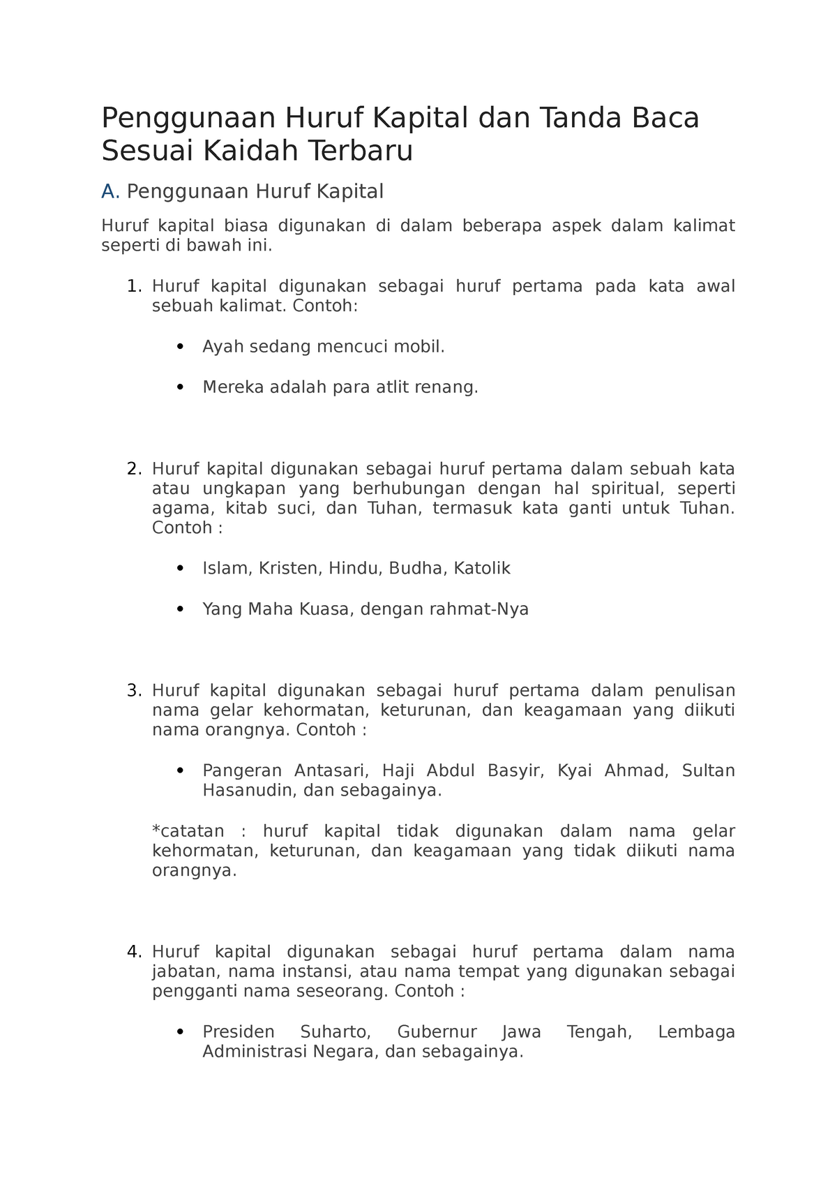 Detail Contoh Tulisan Huruf Kapital Nomer 25