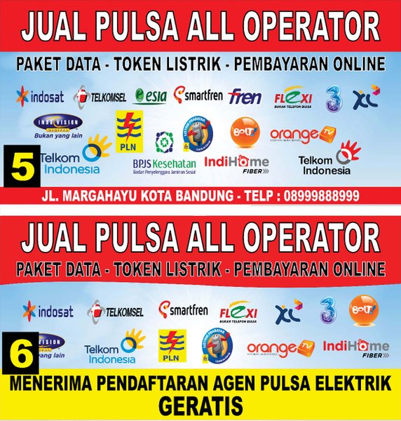 Detail Contoh Tulisan Jual Pulsa Dan Token Nomer 14