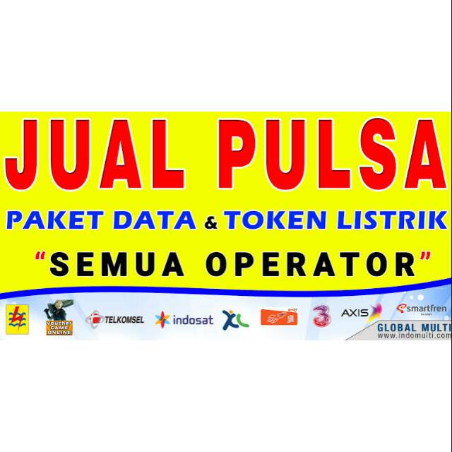 Detail Contoh Tulisan Jual Pulsa Dan Token Nomer 3