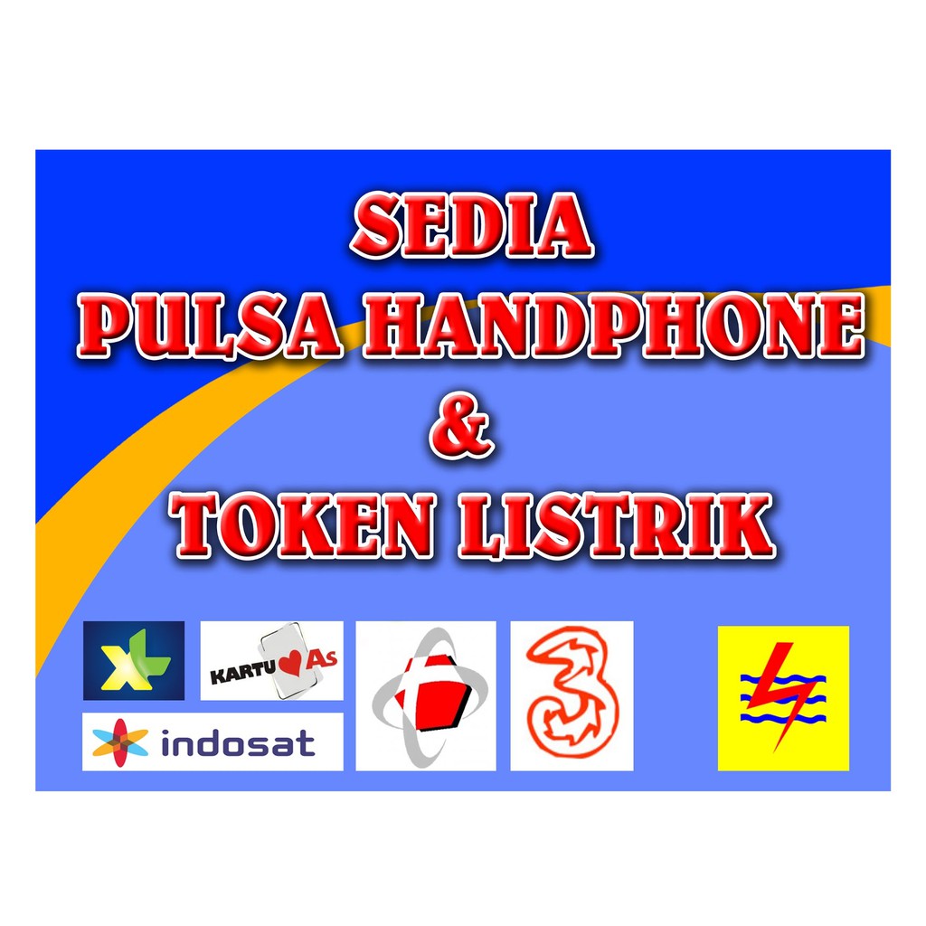 Detail Contoh Tulisan Jual Pulsa Dan Token Listrik Nomer 4