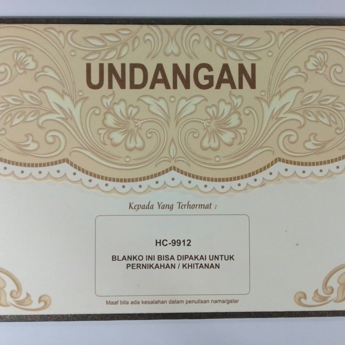 Detail Contoh Tulisan Nama Di Undangan Nomer 35