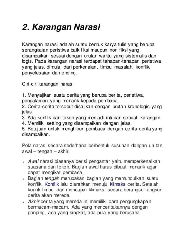 Detail Contoh Tulisan Non Fiksi Nomer 15