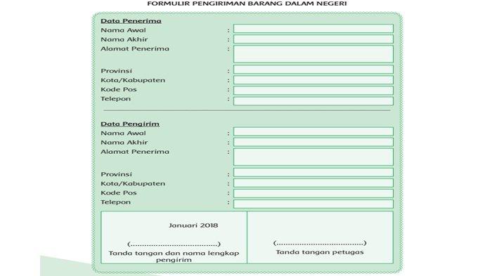 Detail Contoh Tulisan Pengiriman Barang Nomer 24