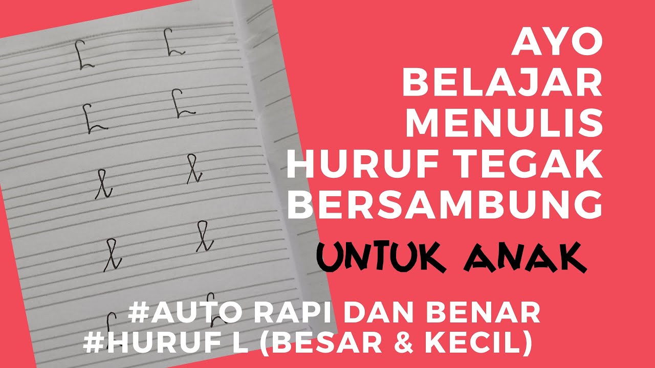 Detail Contoh Tulisan Sambung Yang Benar Nomer 21