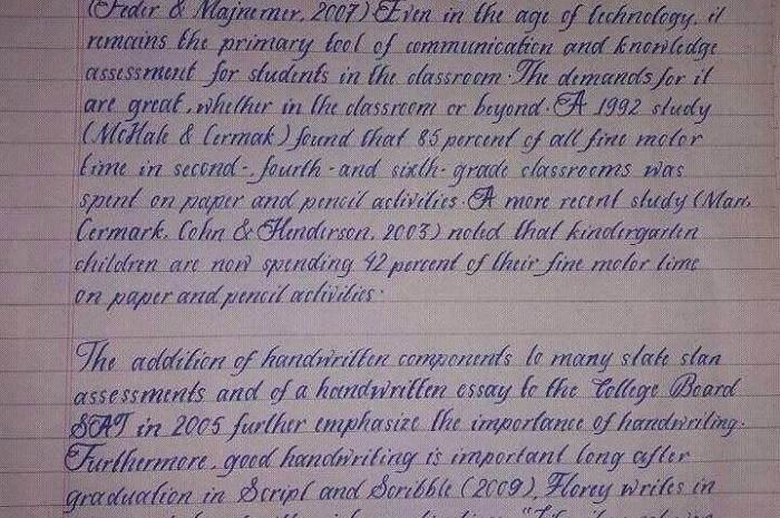 Detail Contoh Tulisan Tangan Yang Bagus Nomer 40