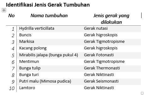 Detail Contoh Tumbuhan Bergerak Nomer 47