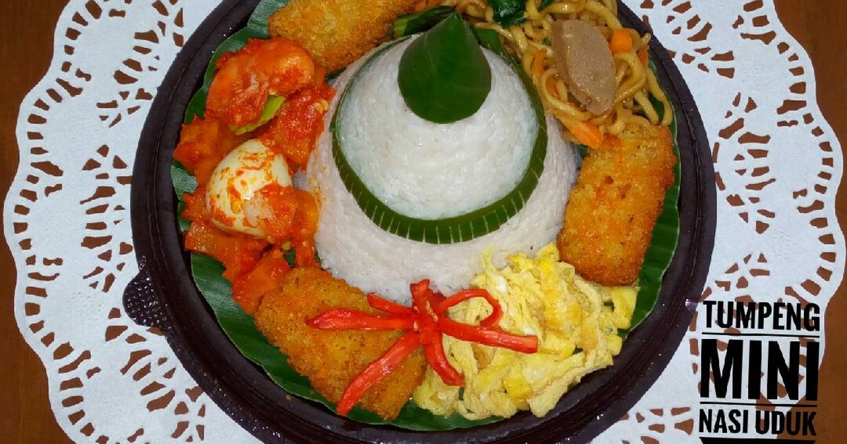 Detail Contoh Tumpeng Mini Nasi Kuning Nomer 22