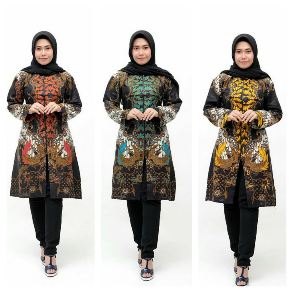 Detail Contoh Tunik Batik Modern Nomer 31