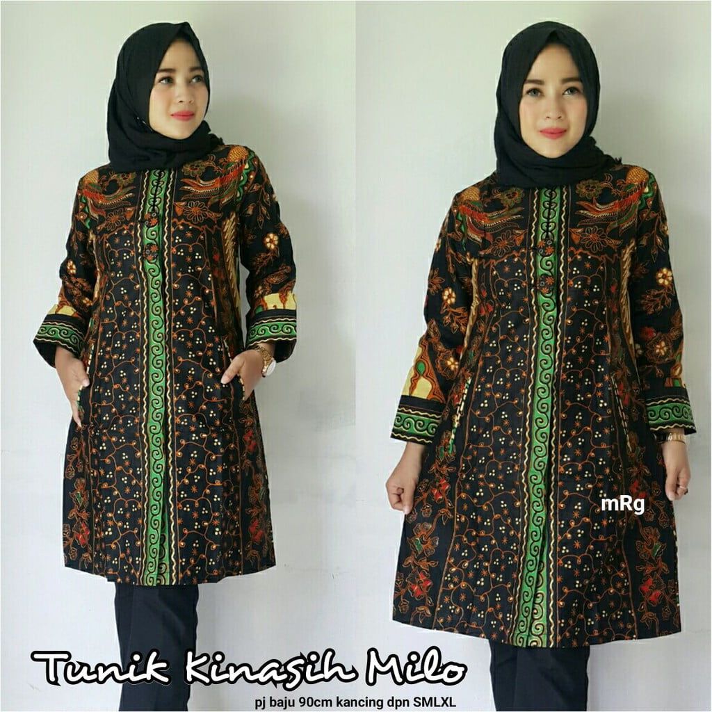 Detail Contoh Tunik Batik Modern Nomer 5