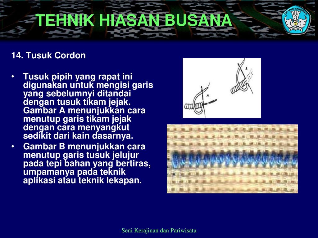 Detail Contoh Tusuk Jelujur Nomer 54